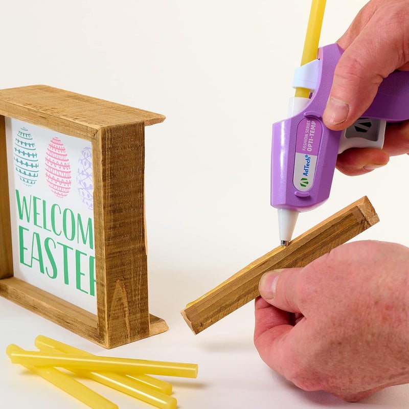 Adtech Premium Mini Hot Glue Gun - Lavender Craft Tool for Scrapbooking, Home Decor, DIY Crafts - Image 2